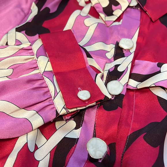 NWT Zara Chain Printed Shirt Dress - Picture 12 of 13